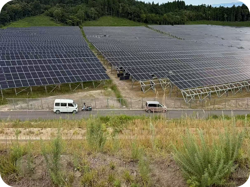 Il progetto da 20 MW in Giappone utilizza pannelli fotovoltaici a doppio vetro serie P-type 166 da 450 W