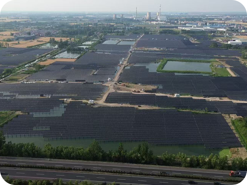 Progetto complementare fotovoltaico per la pesca da 80 MW del Fujian Zhangzhou