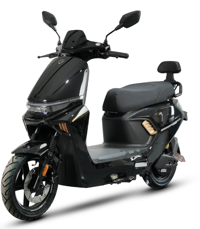 Motocicletta elettrica in stile europeo