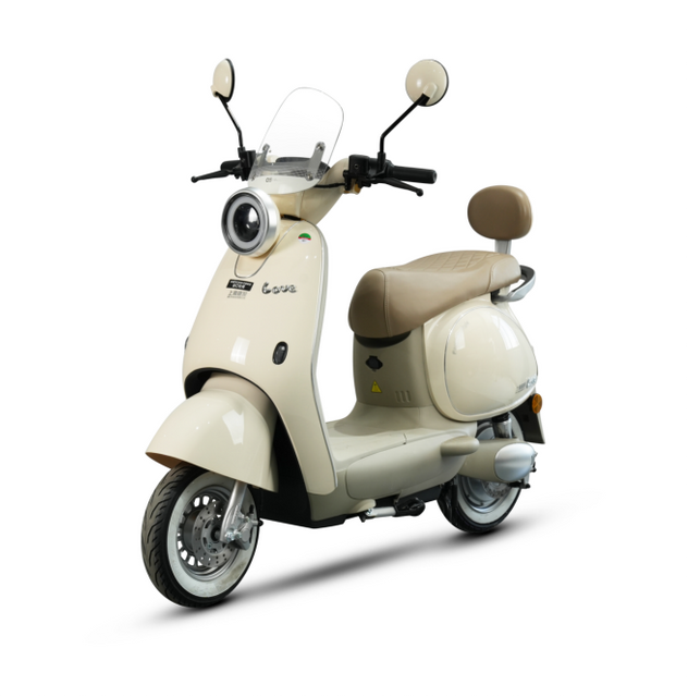 Moto elettrica in stile italiano