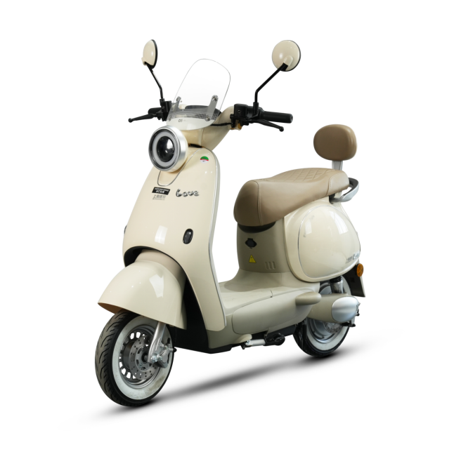 Moto elettrica in stile italiano