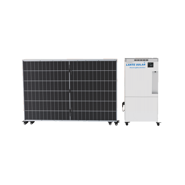 Serie di generatori fotovoltaici di aria e acqua