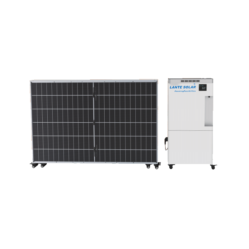 Serie di generatori fotovoltaici di aria e acqua